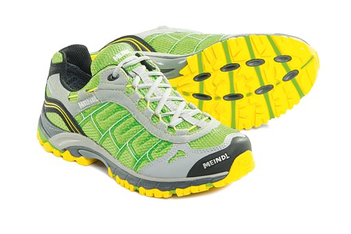 green yellow shoes 