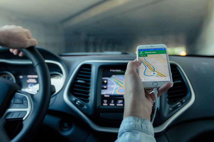 driving with gps